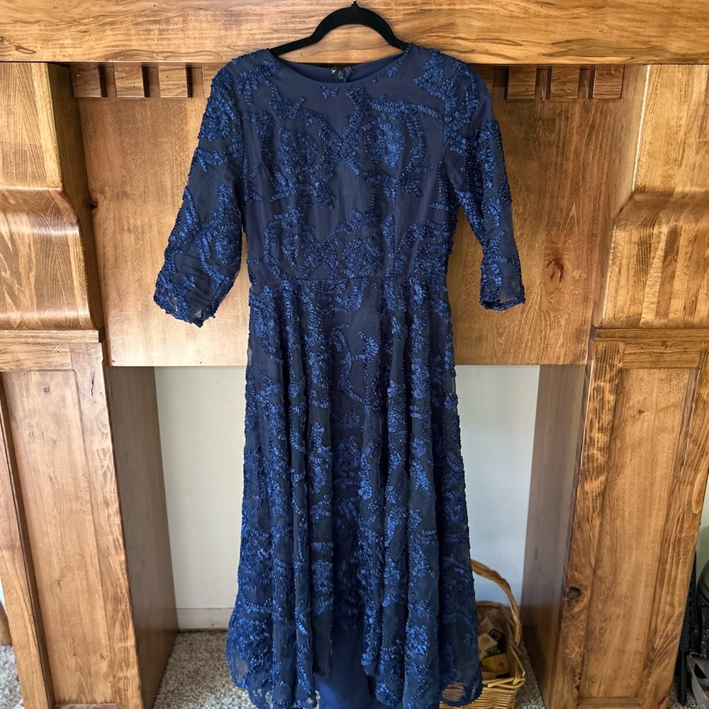 Dainty Jewells Midnight Blue Lace Dress